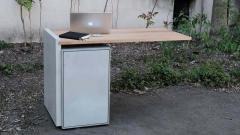 Franz Ferro GLIDER cast concrete desk - 3336454