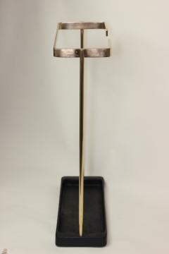 Franz Hagenauer Brass Iron Mid Century Modern Umbrella Stand by Franz Hagenauer 1955 Austria - 2913514