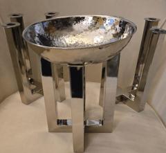 Franz Hagenauer Franz Hagenauer Table Service with Center Bowl and Pair of Candlesticks - 4470835