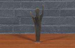 Franz Hagenauer Mid Century Austrian Modernist Bronze Christ Sculpture by Franz Hagenauer - 4559928