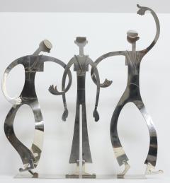 Franz Hagenauer Sculpture of Three Singing Sailors by Franz Hagenauer Austria 1960s - 4579779