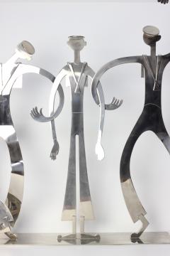 Franz Hagenauer Sculpture of Three Singing Sailors by Franz Hagenauer Austria 1960s - 4579783