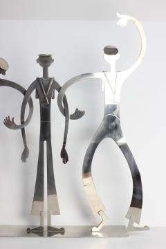 Franz Hagenauer Sculpture of Three Singing Sailors by Franz Hagenauer Austria 1960s - 4579784