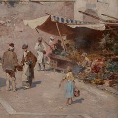 Franz Richard Unterberger A Venetian scene of the Palazzo Dario by F R Unterberger - 2825317