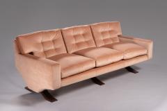 Franz Sartori Franz Sartori Sofa in Mohair Velvet for Flexform Italy 1970 ca  - 2466805