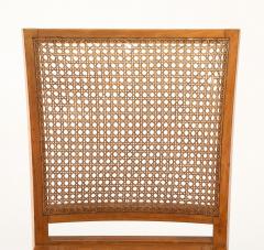 Franz Schuster Franz Schuster Frankfurt Viennese Rattan Stool Chair Germany 1920 30 - 4509213