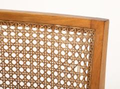 Franz Schuster Franz Schuster Frankfurt Viennese Rattan Stool Chair Germany 1920 30 - 4509214