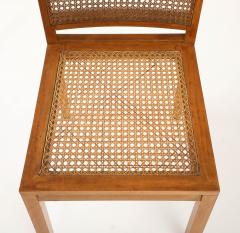 Franz Schuster Franz Schuster Frankfurt Viennese Rattan Stool Chair Germany 1920 30 - 4509216