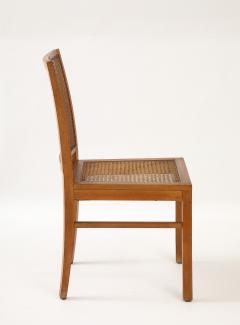 Franz Schuster Franz Schuster Frankfurt Viennese Rattan Stool Chair Germany 1920 30 - 4509232