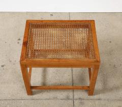 Franz Schuster Franz Schuster Frankfurt Viennese Rattan Stool Germany 1920 30 - 4509956
