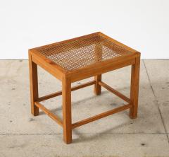 Franz Schuster Franz Schuster Frankfurt Viennese Rattan Stool Germany 1920 30 - 4509966