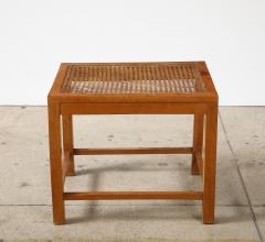 Franz Schuster Franz Schuster Frankfurt Viennese Rattan Stool Germany 1920 30 - 4509967