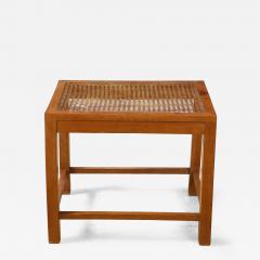 Franz Schuster Franz Schuster Frankfurt Viennese Rattan Stool Germany 1920 30 - 4510069
