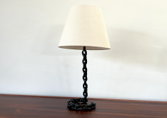 Franz West FRENCH CHAIN LINK TABLE LAMP - 2818473