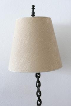 Franz West Mid Century Modern Franz West Style Wrought Iron Chain Floor Lamp 1960s Germany - 1941800