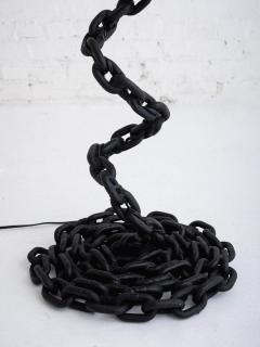 Franz West Studio Made Chain Link Floorlamp - 3368590