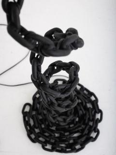 Franz West Studio Made Chain Link Floorlamp - 3368592