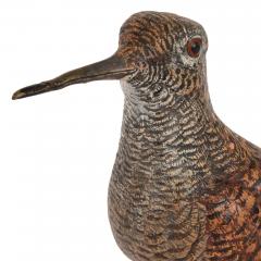 Franz Xaver Bergmann A large Viennese antique cold painted bronze bird model attr Bergman - 3062727