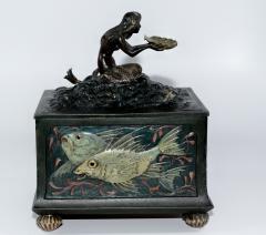 Franz Xaver Bergmann Bergmann Bronze Mermaid Presentation Box - 305103