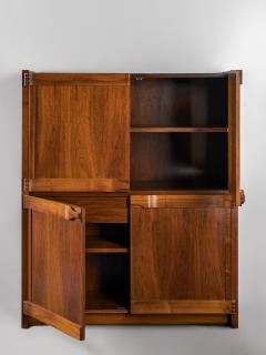 Franz Xaver Sproll Franz Xaver Sproll cabinet in walnut Switzerland 1960s - 3921551