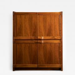 Franz Xaver Sproll Franz Xaver Sproll cabinet in walnut Switzerland 1960s - 3925770