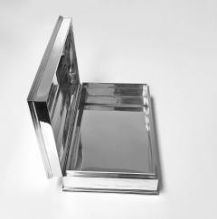 Fratelli Cacchione Large and heavy Fratelli Cacchione Sterling Silver Box Italy C 1960 - 1220371