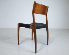 Fratelli Reguitti Mid Century Modern Set of 12 Dining Chairs by Fratelli Reguitti Italy 1950s - 3353212