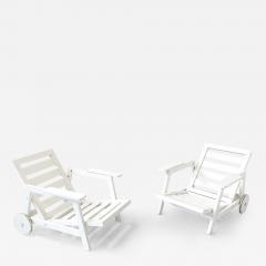 Fratelli Reguitti Pair of Florida Garden Chairs by Carlo Hauner for Fratelli Reguitti - 3251532