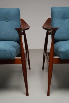 Fratelli Reguitti Set of two Lounge Chairs by Ico Parisi for Fratelli Reguitti Italy 1959 - 3796739