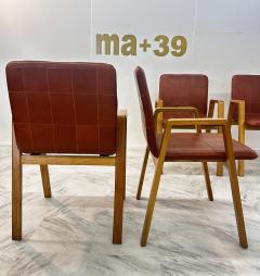 Fratelli Saporiti Set of 6 Mid Century Italian Dining Chairs by F lli Saporiti 1960 - 3286246