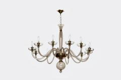 Fratelli Toso Murano glass chandelier by Fratelli Toso Italy circa 1950s - 4328762