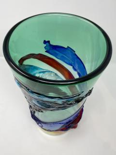 Fratelli Toso Vintage Murano Glass Vase - 2122923