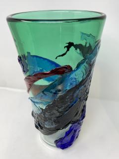 Fratelli Toso Vintage Murano Glass Vase - 2122924