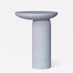 Fre de ric Saulou Grey Decomplexe Stone Side Table Sculpted by Frederic Saulou - 1757755