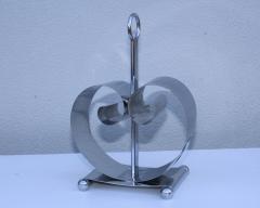 Fred Farr For Revere Chrome Art Deco Magazine Holder - 1046145