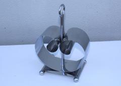 Fred Farr For Revere Chrome Art Deco Magazine Holder - 1046146