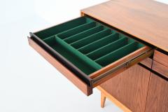 Fred Sandra Fred Sandra Madison sideboard rosewood and walnut De Coene Belgium 1960 - 3653250