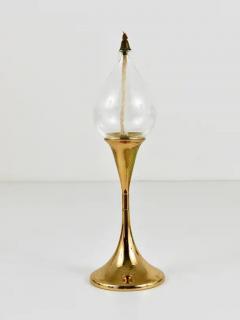 Freddie Andersen Freddie Andersen Mid Century Oil Lamp Brass Candleholder Denmark 1970s - 4049858