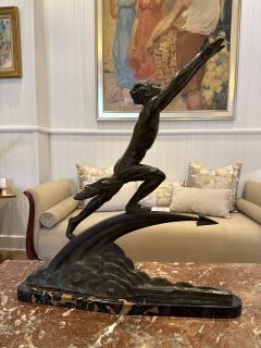 Frederic C Focht Art Deco bronze sculpture by Frederic C Focht - 4596482