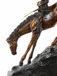 Frederic Remington Bronze Sculpture Statue Mountain Man - 3123737