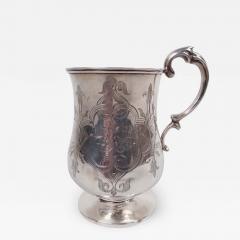 Frederick Brasted Antique English Victorian Classical Sterling Silver Baby Cup 1860 - 3781541