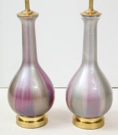 Frederick G Cooper Pair of Iridescent Lamps by Frederick Cooper - 1489772