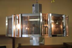 Frederick Raymond Frederick Raymond Chrome Chandelier from the 1970s - 1047947