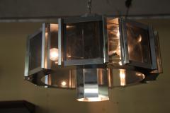 Frederick Raymond Frederick Raymond Chrome Chandelier from the 1970s - 1047949