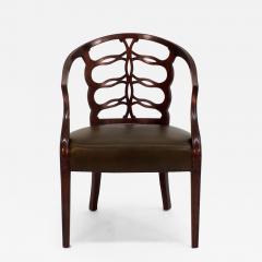 Frederick Victoria Carved Open Back Chair - 478306