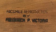 Frederick Victoria Louis XVI Style Mahogany Table By Frederick P Victoria - 4222350