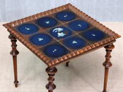 Frederik St rmose Sculptural Frederik St rmose Side Table Hand Decorated Tile Top Denmark 1930s - 4547449