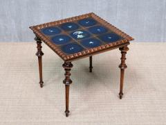Frederik St rmose Sculptural Frederik St rmose Side Table Hand Decorated Tile Top Denmark 1930s - 4547451