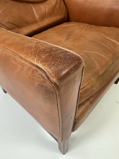 Fredrik Kayser 1960s Fredrik Kayser Leather Lounge Chair - 3887974