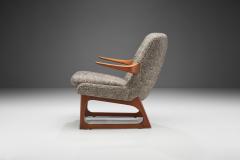 Fredrik Kayser Easy Chair by Fredrik A Kayser for Vatne Norway 1960s - 1709816